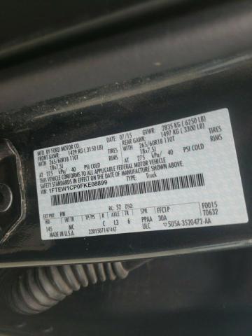 Photo 10 from auction – 2015 FORD F150 SUPER with VIN 1FTEW1CP0FKE08899