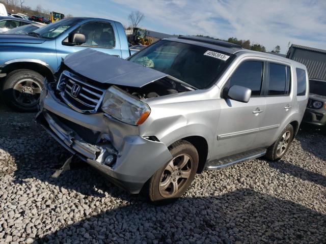 HONDA PILOT EXL 2014 with VIN 5FNYF3H55EB025245 - Photo from auction