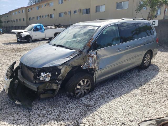 HONDA ODYSSEY EX 2008 with VIN 5FNRL387X8B091454 - Photo from auction