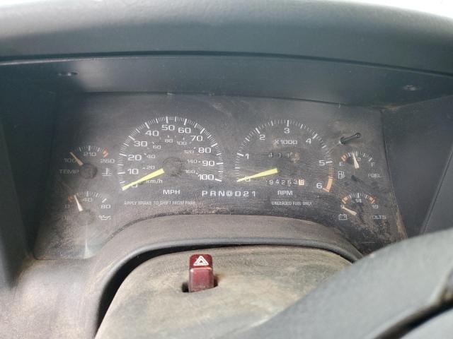 Photo 9 from auction – 1996 CHEVROLET S10 with VIN 1GCCS19W6TK114176