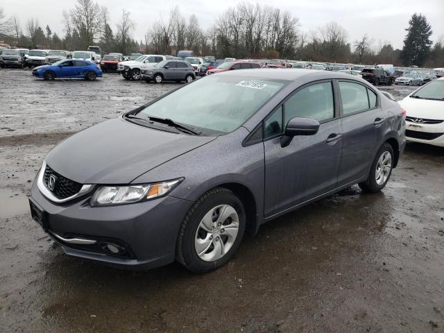 HONDA CIVIC LX 2015 with VIN 19XFB2F56FE200903 - Photo from auction