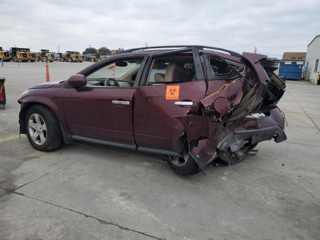 Photo 2 from auction – 2005 NISSAN MURANO SL with VIN JN8AZ08TX5W310481