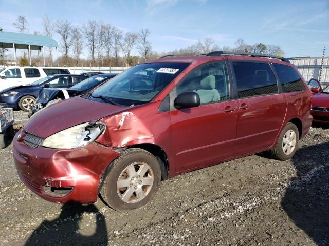 Photo 1 from auction – 2005 TOYOTA SIENNA CE with VIN 5TDZA23C55S292061