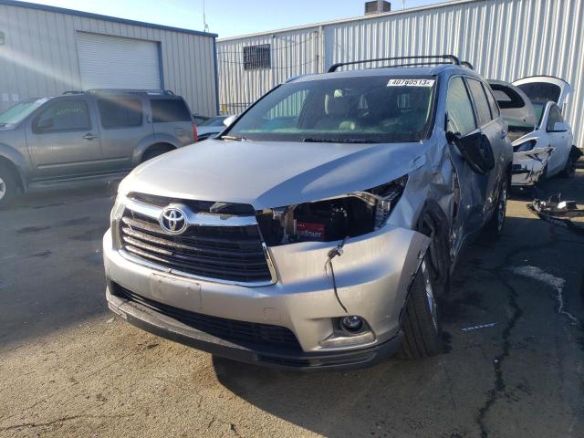 TOYOTA HIGHLANDER 2014 with VIN 5TDDKRFH3ES012029 - Photo from auction