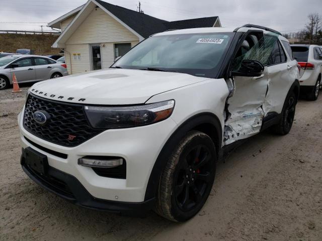 FORD EXPLORER S 2020 with VIN 1FM5K8GC7LGB91437 - Photo from auction