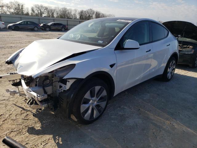 TESLA MODEL Y 2022 with VIN 7SAYGDEE2NA014548 - Photo from auction