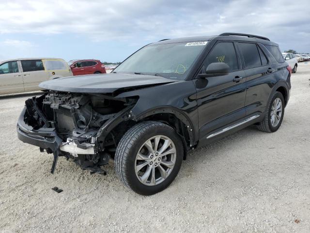 FORD EXPLORER X 2020 with VIN 1FMSK8DHXLGA72400 - Photo from auction