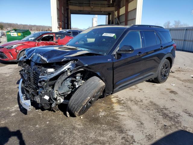 FORD EXPLORER S 2022 with VIN 1FMSK8KH8NGC18007 - Photo from auction