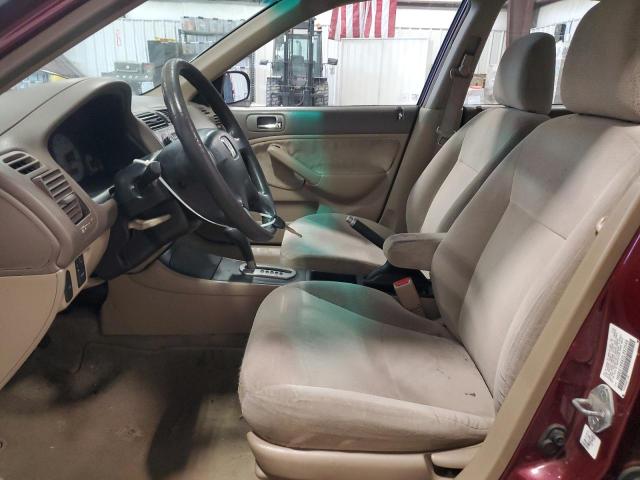 Photo 7 from auction – 2002 HONDA CIVIC LX with VIN 1HGES16562L052549
