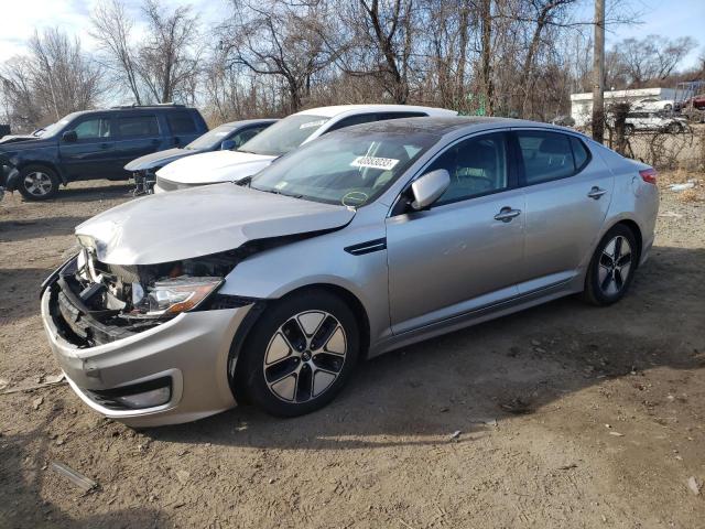 KIA OPTIMA HYB 2012 with VIN KNAGM4AD8C5017600 - Photo from auction