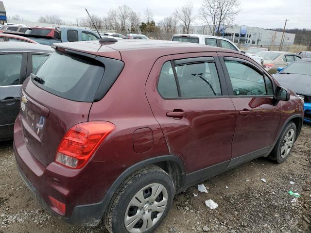 Photo 3 from auction – 2017 CHEVROLET TRAX LS with VIN 3GNCJKSB2HL275525