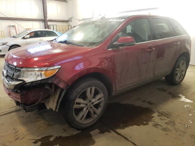 FORD EDGE LIMIT 2014 with VIN 2FMDK4KC5EBB58426 - Photo from auction