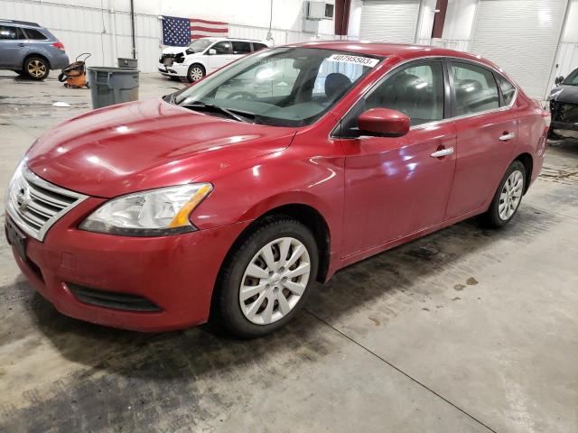 Photo 1 from auction – 2013 NISSAN SENTRA S with VIN 3N1AB7AP6DL779841
