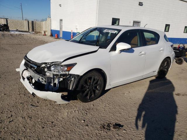 LEXUS CT 200 2011 with VIN JTHKD5BH9B2045702 - Photo from auction