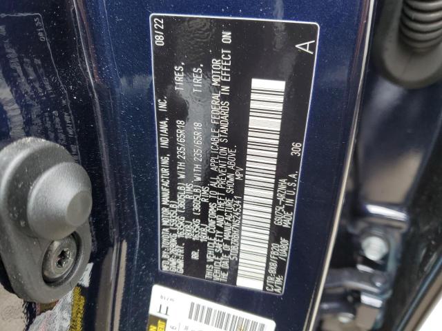 Photo 14 from auction – 2022 TOYOTA HIGHLANDER with VIN 5TDBZRBH7NS245341