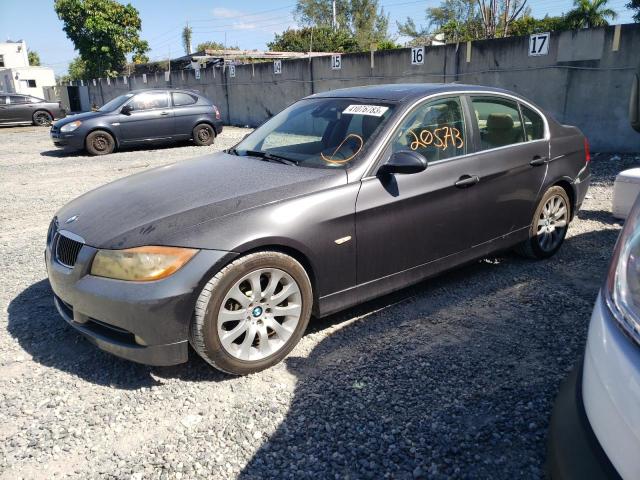 BMW 330 I 2006 with VIN WBAVB33546KR81808 - Photo from auction