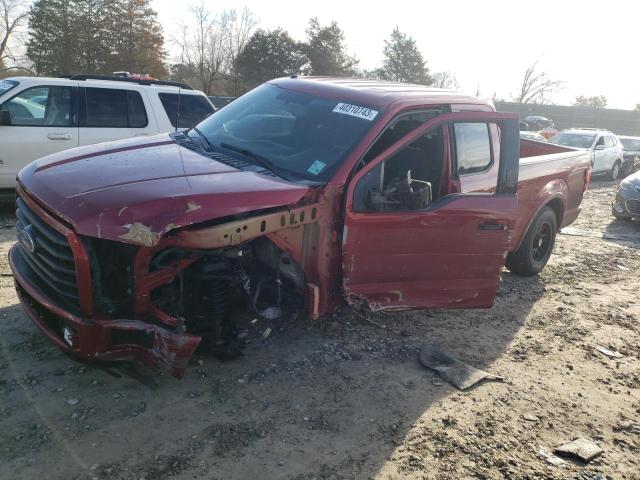 FORD F150 SUPER 2016 with VIN 1FTEX1CF7GKD63529 - Photo from auction