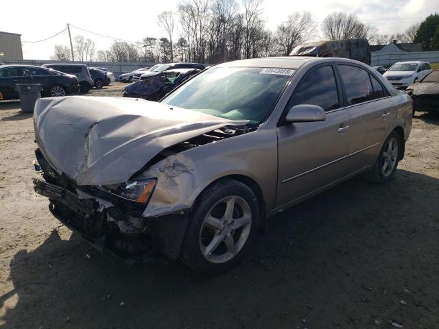HYUNDAI SONATA SE 2008 with VIN 5NPEU46F38H392600 - Photo from auction