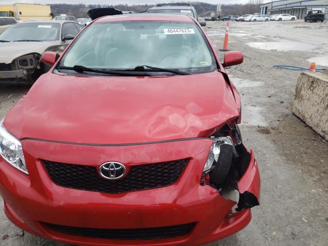 Photo 5 from auction – 2010 TOYOTA COROLLA BA with VIN 2T1BU4EE4AC507824