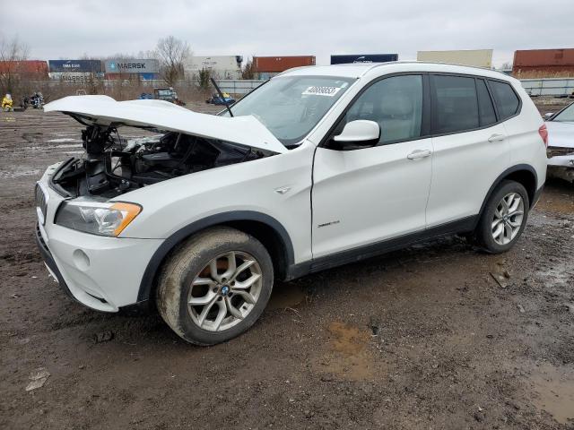 BMW X3 XDRIVE2 2013 with VIN 5UXWX9C58D0D00748 - Photo from auction