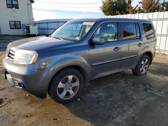 HONDA PILOT EX 2013 with VIN 5FNYF4H45DB046477 - Photo from auction