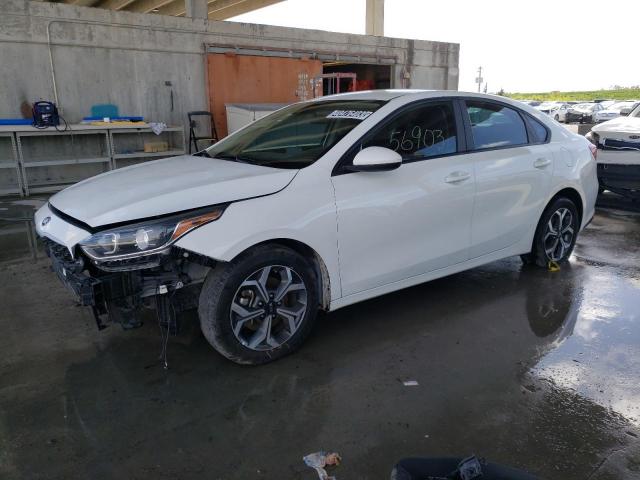 KIA FORTE FE 2021 with VIN 3KPF24AD7ME340157 - Photo from auction