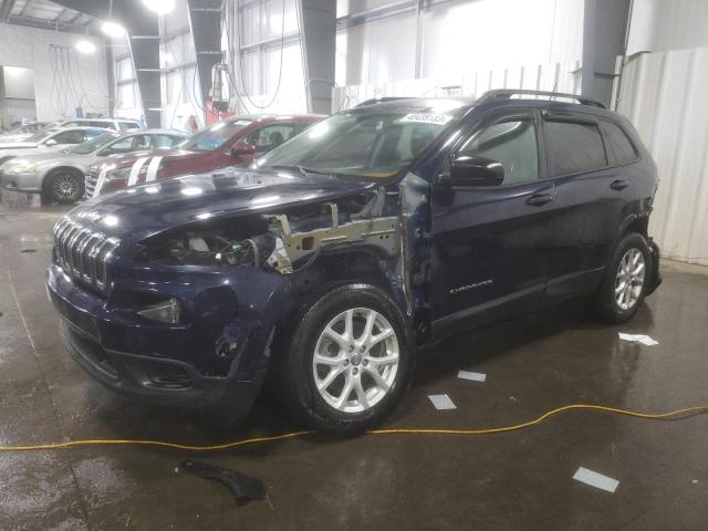 JEEP CHEROKEE S 2016 with VIN 1C4PJMAB9GW157150 - Photo from auction