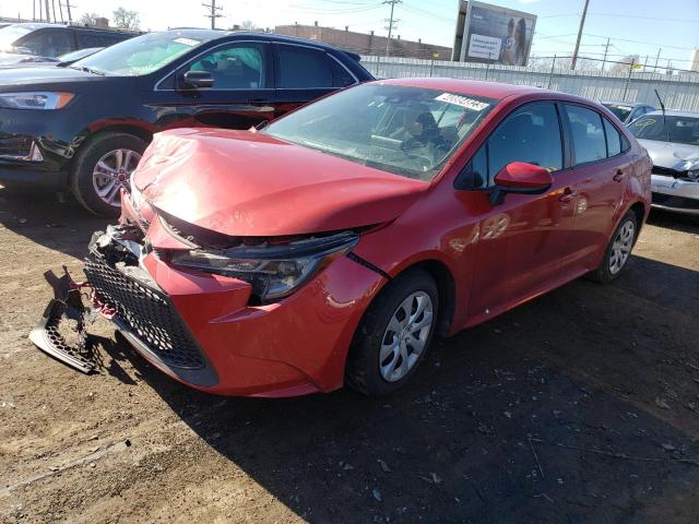 TOYOTA COROLLA LE 2020 with VIN 5YFEPRAE3LP087287 - Photo from auction