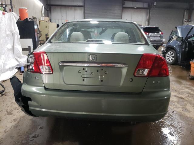 Photo 6 from auction – 2003 HONDA CIVIC LX with VIN 1HGES16563L034179