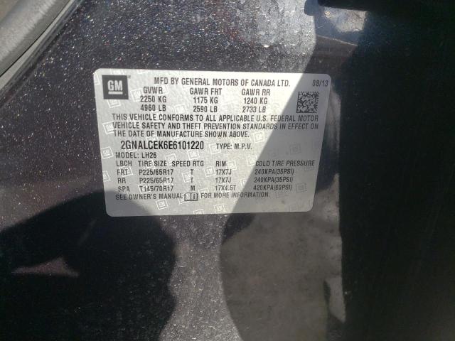 Photo 14 from auction – 2014 CHEVROLET EQUINOX LT with VIN 2GNALCEK6E6101220