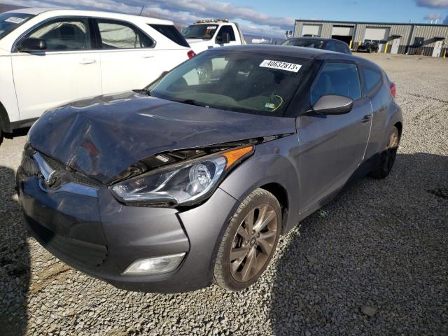 HYUNDAI VELOSTER 2017 with VIN KMHTC6ADXHU307569 - Photo from auction