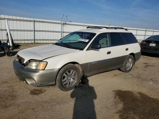 SUBARU LEGACY OUT 2004 with VIN 4S3BH675147611979 - Photo from auction