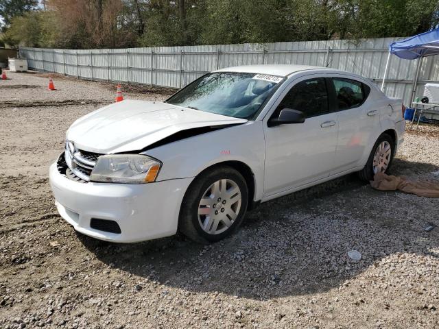 DODGE AVENGER SE 2014 with VIN 1C3CDZAB9EN216854 - Photo from auction