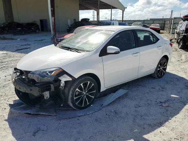 TOYOTA COROLLA L 2018 with VIN 5YFBURHE4JP842610 - Photo from auction