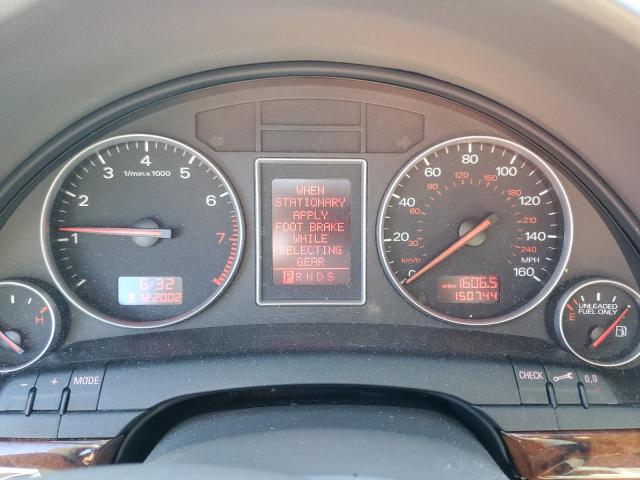 Photo 9 from auction – 2003 AUDI A4 3.0 QUA with VIN WAULT68E63A317381