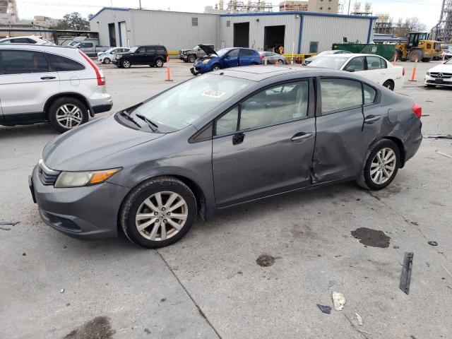 HONDA CIVIC EXL 2012 with VIN 19XFB2F90CE056537 - Photo from auction