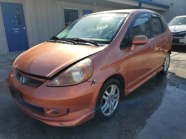 Photo 1 from auction – 2007 HONDA FIT S with VIN JHMGD38627S017893