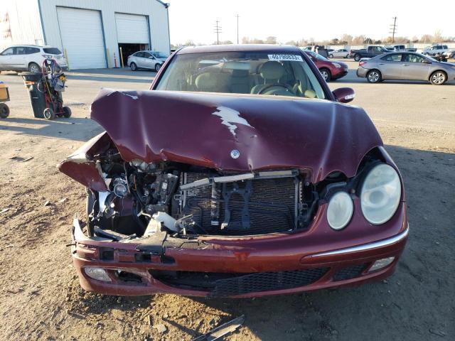 Photo 5 from auction – 2004 MERCEDES-BENZ E 320 with VIN WDBUF65J04A502137