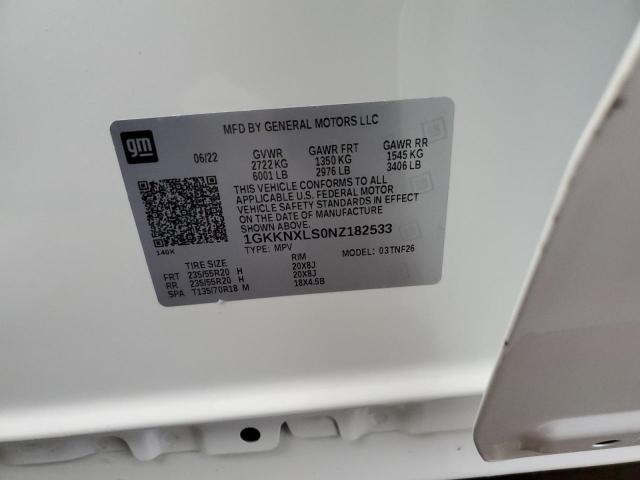 Photo 14 from auction – 2022 GMC ACADIA DEN with VIN 1GKKNXLS0NZ182533