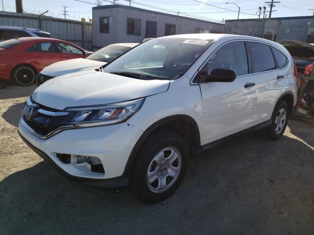 HONDA CR-V LX 2016 with VIN 5J6RM4H3XGL104113 - Photo from auction