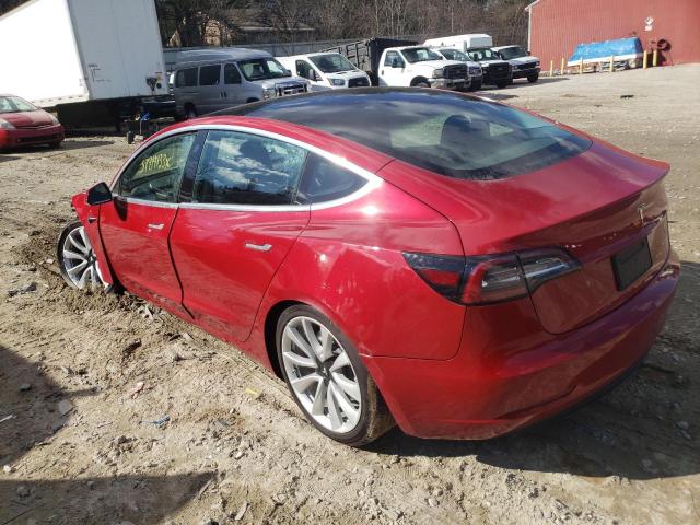 Photo 2 from auction – 2019 TESLA MODEL 3 with VIN 5YJ3E1EB4KF418595