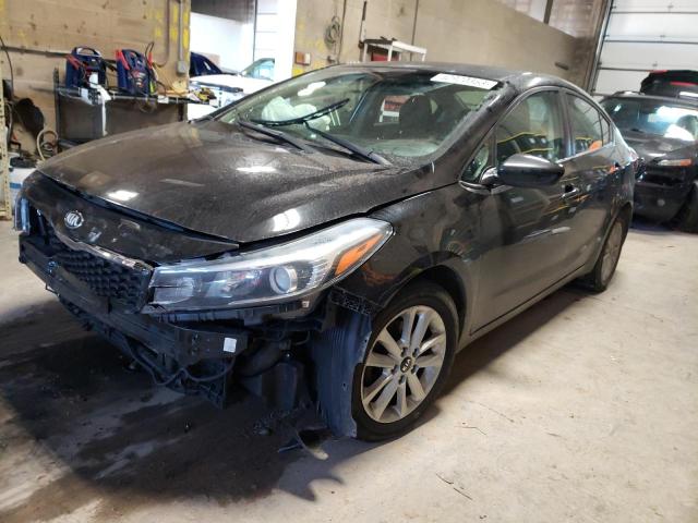 KIA FORTE LX 2017 with VIN 3KPFL4A75HE058905 - Photo from auction