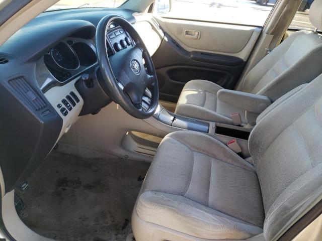 Photo 7 from auction – 2003 TOYOTA HIGHLANDER with VIN JTEHF21A730123525