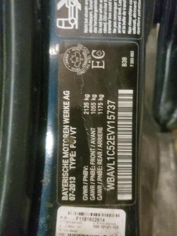 Photo 14 from auction – 2014 BMW X1 XDRIVE2 with VIN WBAVL1C52EVY15737