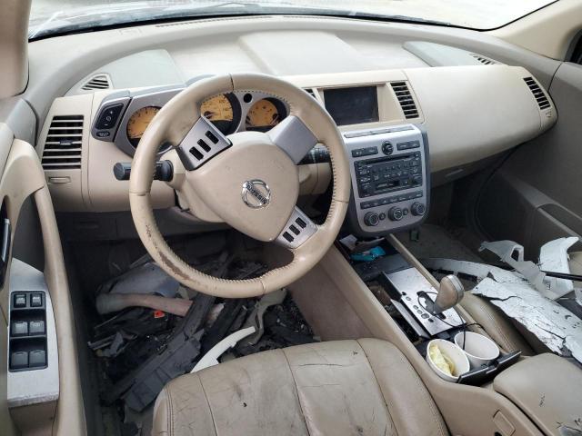 Photo 8 from auction – 2005 NISSAN MURANO SL with VIN JN8AZ08TX5W310481