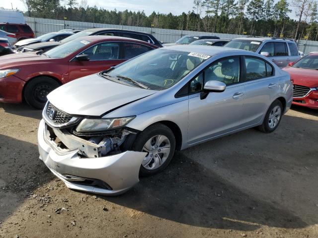 HONDA CIVIC LX 2015 with VIN 19XFB2F56FE000121 - Photo from auction