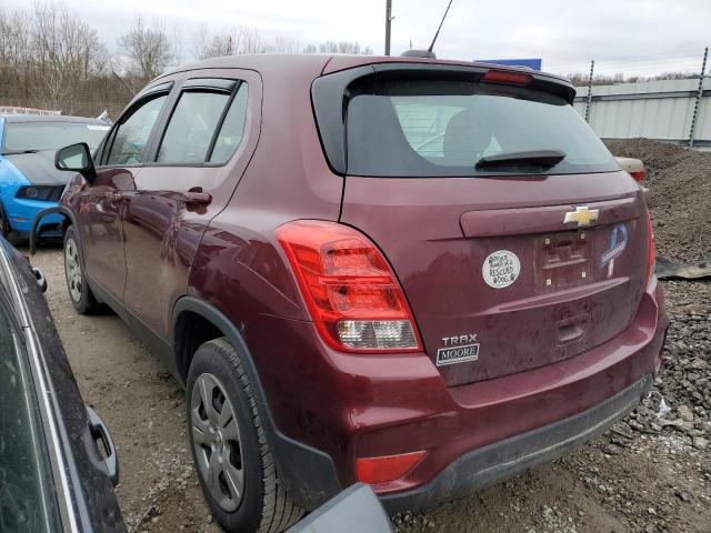 Photo 2 from auction – 2017 CHEVROLET TRAX LS with VIN 3GNCJKSB2HL275525