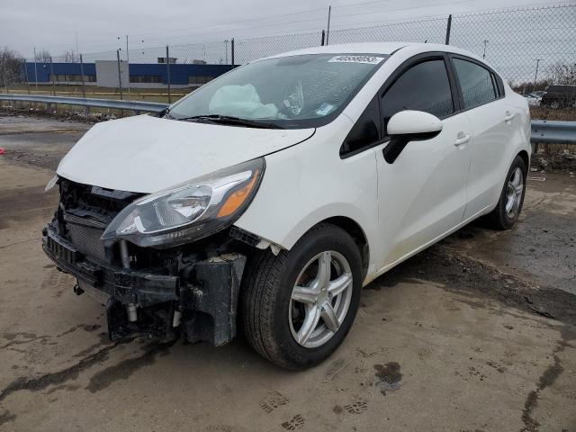 KIA RIO LX 2017 with VIN KNADM4A38H6015857 - Photo from auction