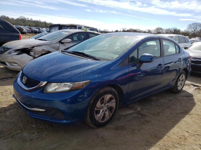 HONDA CIVIC LX 2013 with VIN 2HGFB2F58DH592303 - Photo from auction