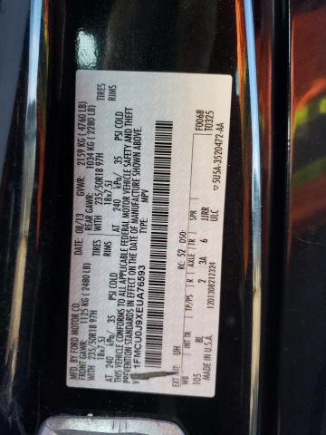 Photo 14 from auction – 2014 FORD ESCAPE TIT with VIN 1FMCU0J9XEUA76593